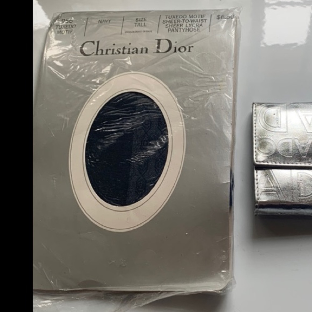 Vintage Christian Dior pantyhose